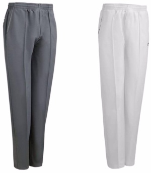 Leg 33 DOUBLE XTRA LARGE Emsmorn MENS GREY PROLITE BOWLS TROUSERS