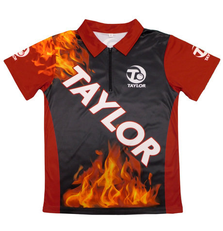 Taylor Flame Polo Shirt - Image 2