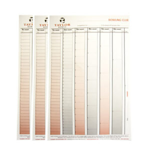 Taylor Competition Draw Sheets