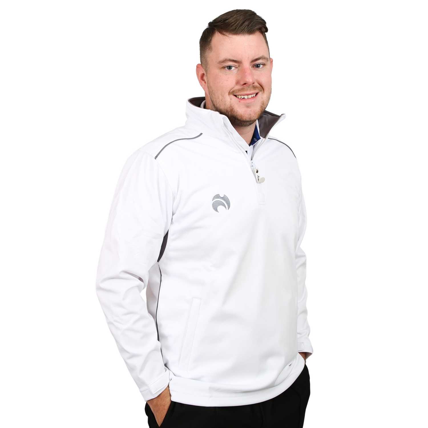 Henselite Quarter Zip Fleece Jacket - Image 2