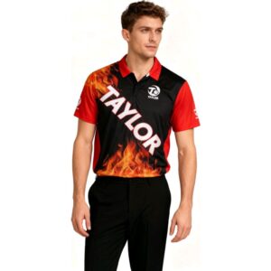 Taylor Flame Polo Shirt