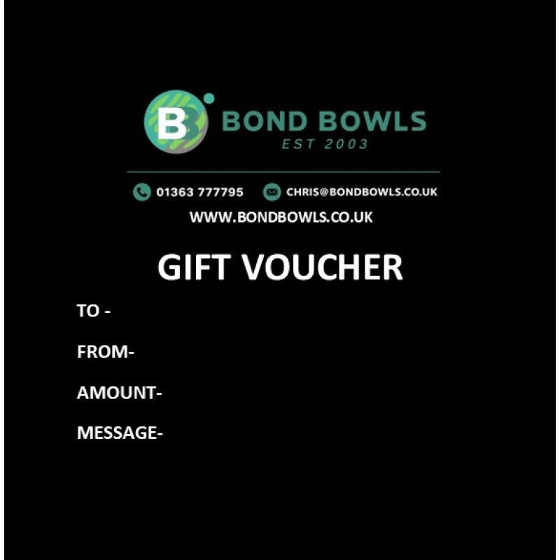 Bond Bowls Gift Voucher
